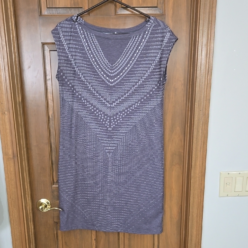 Prana Gray Mini Dress